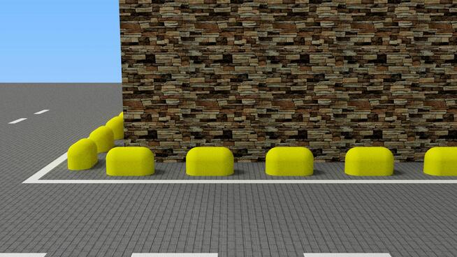 Odbojnica parkingowa betonowa 350kg