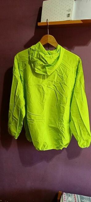 Kurtka wiatrówka wodoodporna Camping Jaskrawa Zieleń Roz.4XL