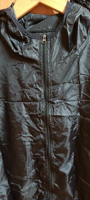 Kurtka wiatrówka wodoodporna Camping Czarna Roz. 4XL