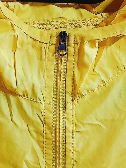 Kurtka wiatrówka wodoodporna Lofty Żółta Roz.5XL