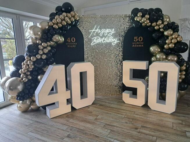 Ścianki dekoracyjne, dekoracje balonowe