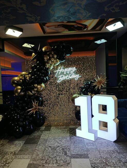 Ścianki dekoracyjne, dekoracje balonowe