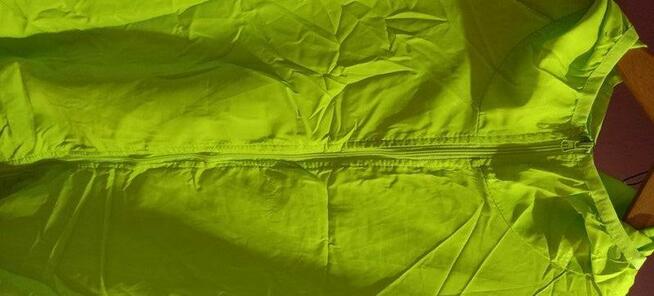 Kurtka wiatrówka wodoodporna Camping Jaskrawa Zieleń Roz.4XL