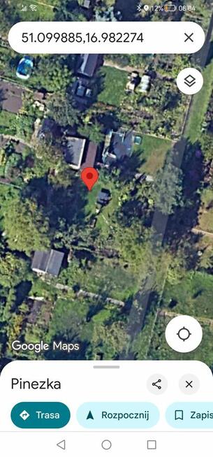 Działka ROD Jarzębina Altana murowana dwukondygnacyjna, wędz