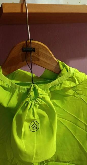 Kurtka wiatrówka wodoodporna Camping Jaskrawa Zieleń Roz.4XL