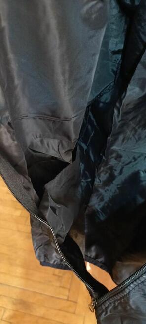 Kurtka wiatrówka wodoodporna Camping Czarna Roz. 4XL