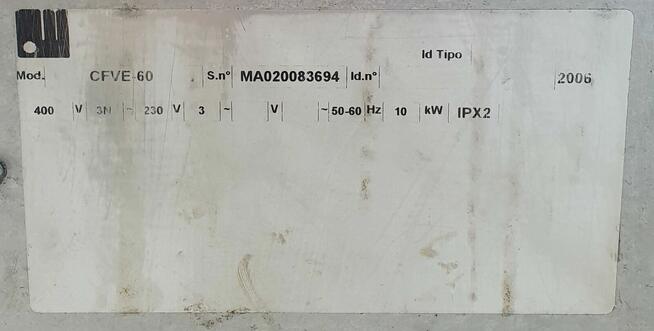 Kuchnia indukcyjna 4-palnikowa 72/21/1