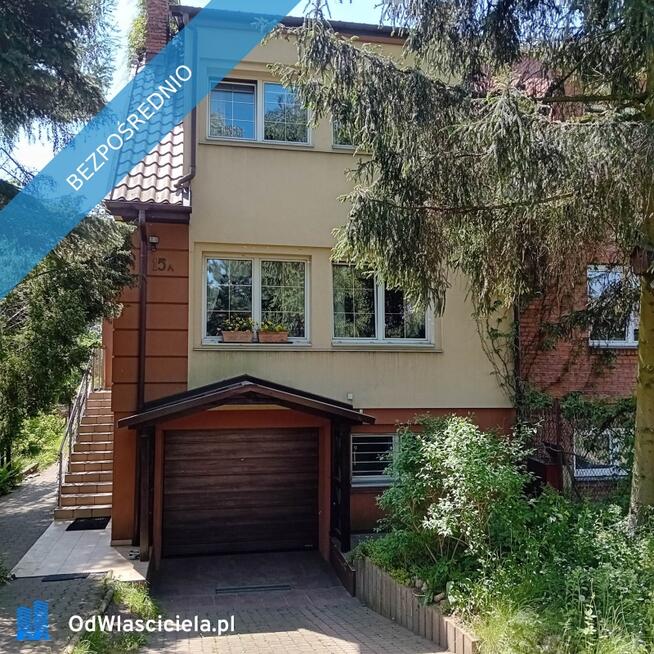 Dom wśród zieleni. Segment bliźniaka.