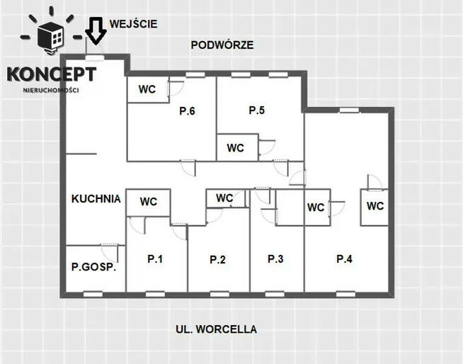 Gotowy biznes | 7 pokoi | Stare Miasto ul. Worcella
