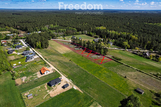 Malownicze działki blisko Białegostoku * 1000 m2 +