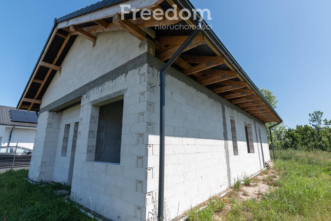Dom w stanie surowym otwartym - Byszki