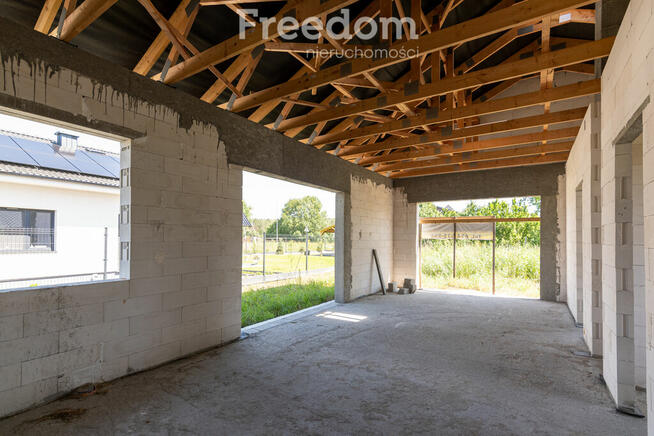 Dom w stanie surowym otwartym - Byszki