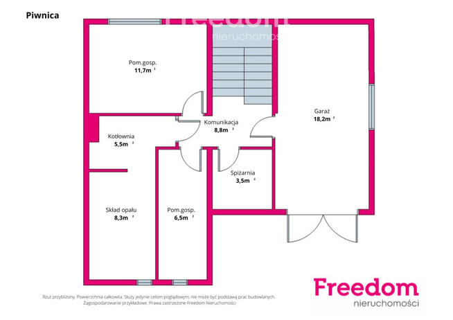 Dom wolnostojący w Borowinie - 5 pokoi