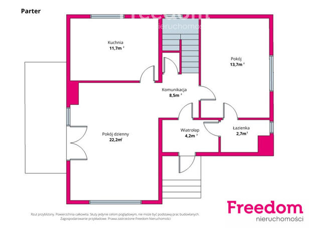 Dom wolnostojący w Borowinie - 5 pokoi