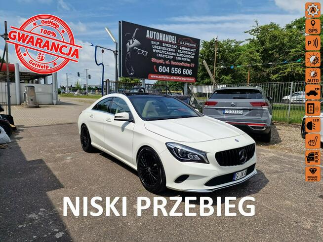 Mercedes CLA 250 2.0 Benzyna 211 KM, Automat, Bluetooth, LED, Kamera, Navi, Skóra, ALU