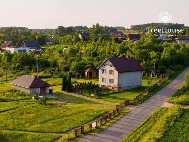 Rodzinny, ciepły dom z oczkiem wodnym na Mazurach