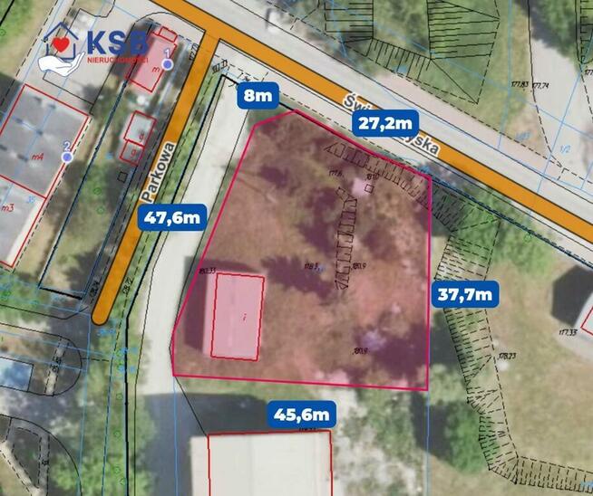 Działka przemysłowa - Ul. Świętokrzyska - 1763m2