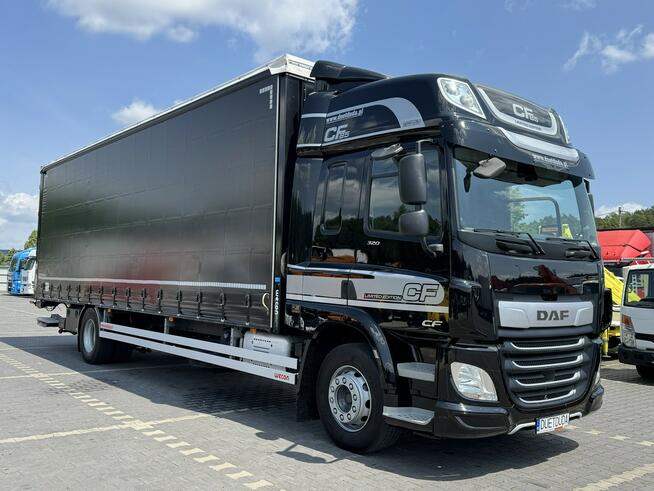 DAF CF 320 E6 Winda Firana Tył Drzwi Dach Zsuwany Długi 9.40m 18.320 18000kg Kabina Glob Salon PL !!