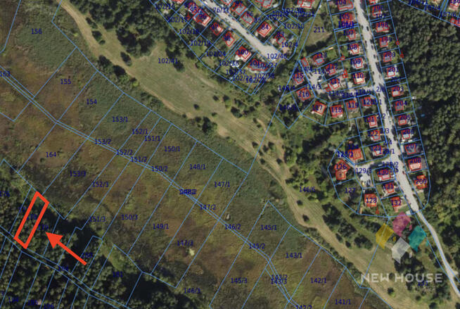 Działka Olsztyn Dajtki 815 m2