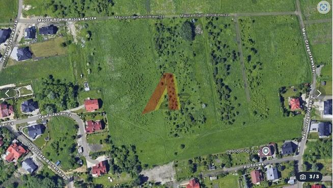 Działka budowlana Kraków Podgórze, Skotniki, Królikiewicza