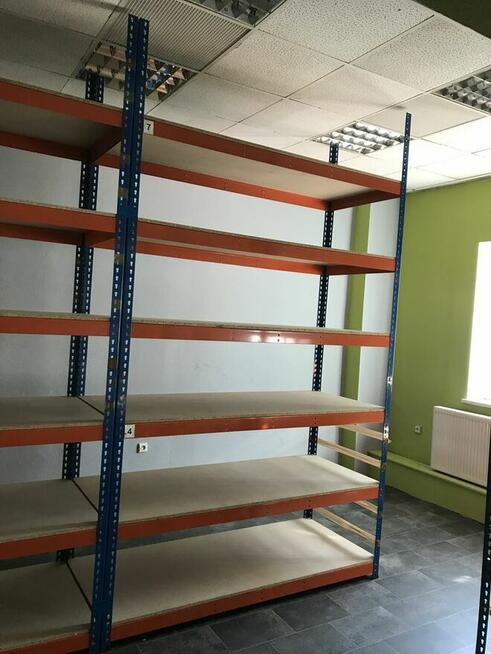 Regał magazynowy wys304cm szer184cm gł77cm