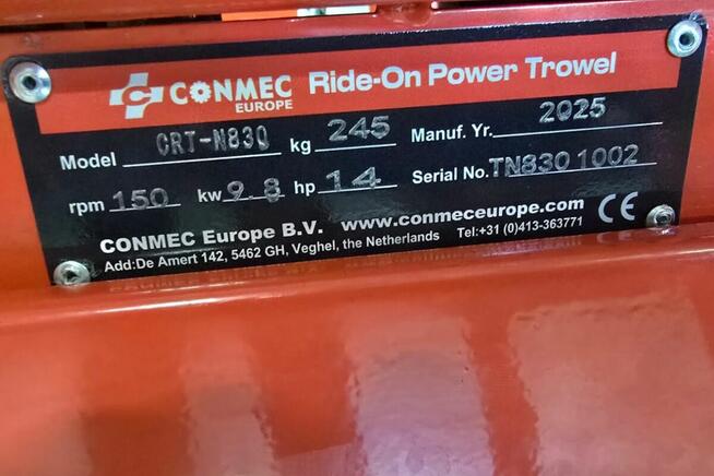 Zacieraczka Samojezdna 75 CONMEC CRTN830 Barikell Enar Krebe