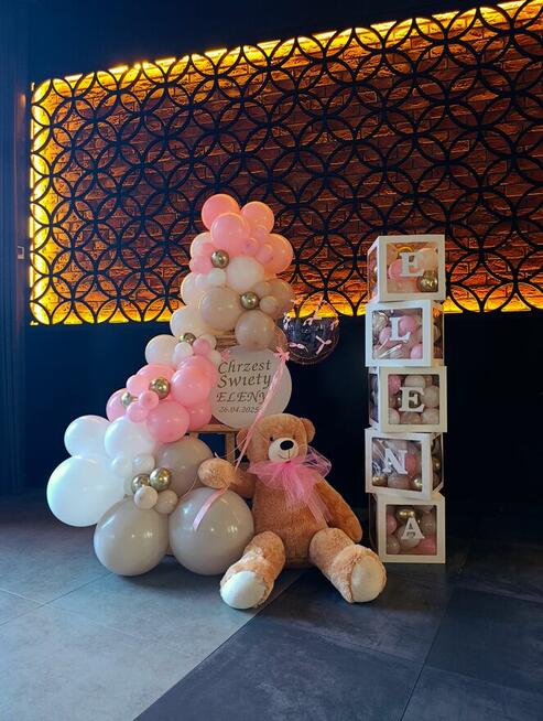 Ścianki dekoracyjne, dekoracje balonowe