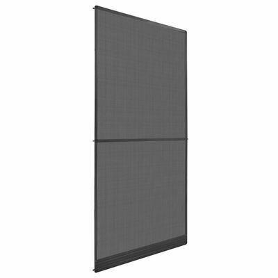 Moskitiera na drzwi, antracytowa, 100 x 215 cm vidaXL