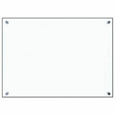 Panel ochronny do kuchni, przezroczysty, szkło vidaXL