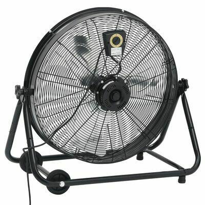 Przemysłowy wentylator bębnowy, 60 cm, 172,5W, czarny vidaXL