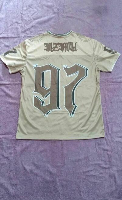 2 Koszulki poliestrowe Białą i beżowa Roz.M