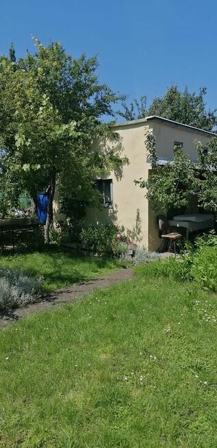 Działka ROD Jarzębina Altana murowana dwukondygnacyjna, wędz