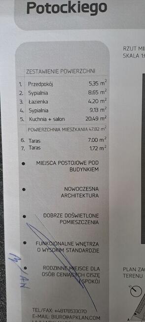 NOWE MIESZKANIE DO WEJŚCIA UL POTOCKIEGO