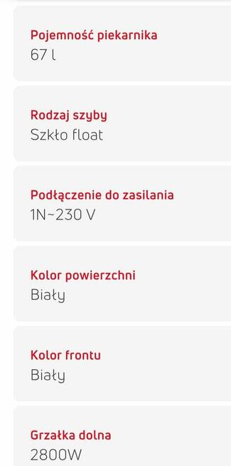 Kuchenka gazowa Amica