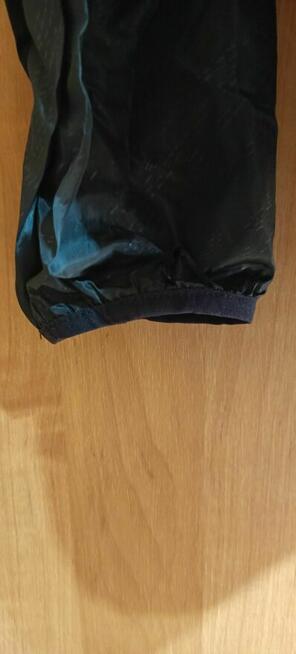 Kurtka wiatrówka wodoodporna Camping Czarna Roz. 4XL