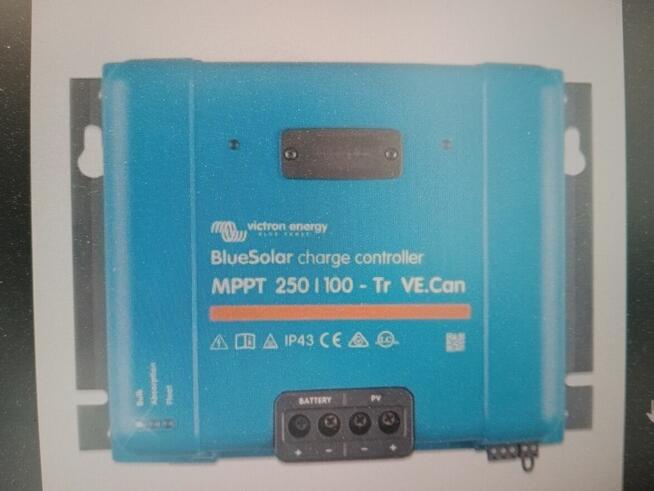 Nowy regulator Victron Smart Solar MPPT 250/100-Tr VE.Can