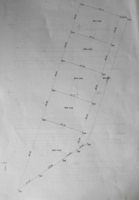 Sprzedam działkę budowlaną 1000 m2 Cisza i Spokój obok lasu