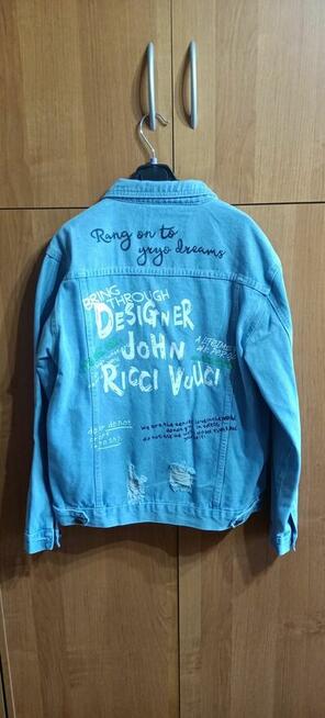 Kurtka dżinsowa Designer John Ricci Vucci Roz.M Okazja Jedy