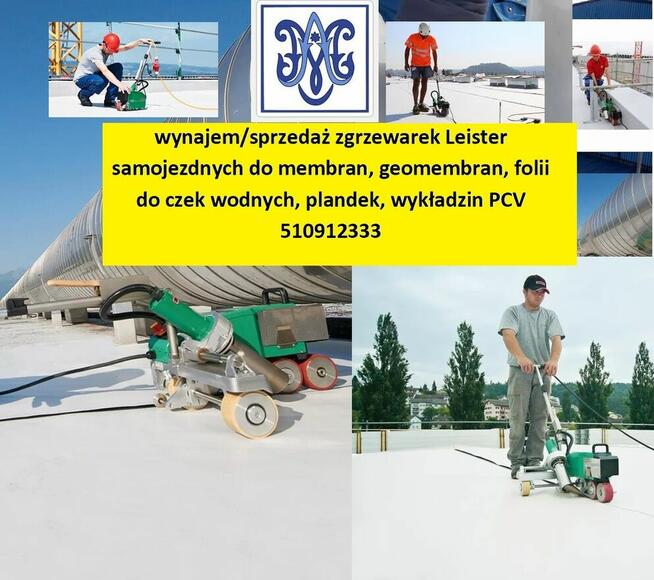 Wynajem zgrzewarek Leister