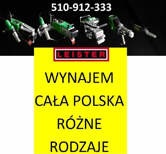 Wynajem zgrzewarek Leister