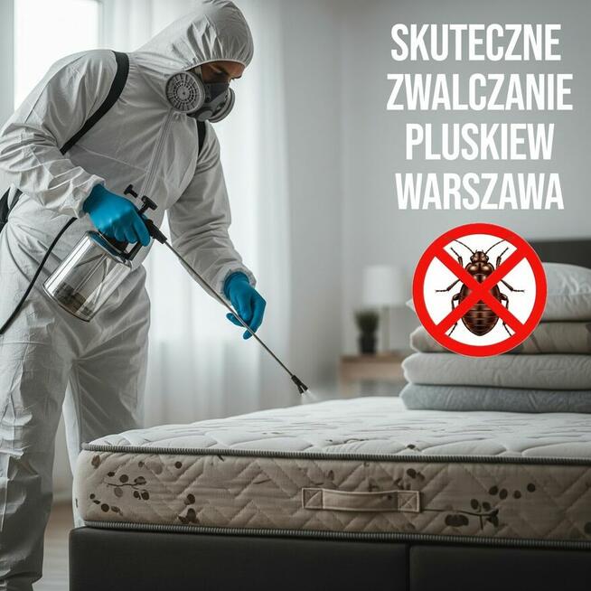 Zwalczanie pluskiew Warszawa - Skuteczne Odpluskwianie