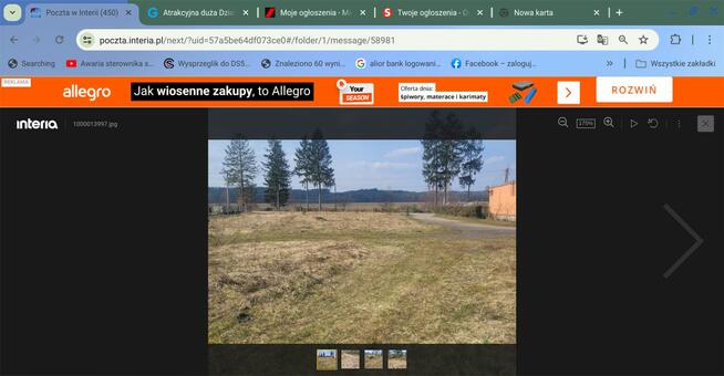 Atrakcyjna duża Działka budowlana z małym własnym parkiem