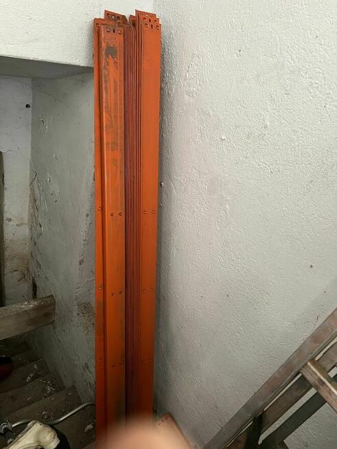 Regał magazynowy wys304cm szer184cm gł77cm