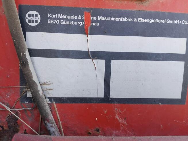 Mengele przyczepa samozbierająca