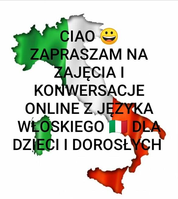 Zajęcia online Z JĘZYKA WŁOSKIEGO