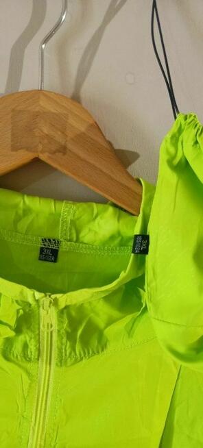 Wiatrówka wodoodporna Lofty Stone Jaskrawy Zielony Roz. 3XL