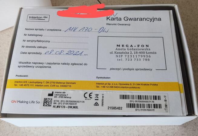 Sprzedam aparaty słuchowe na gwarcji