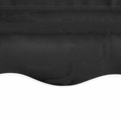 Tkanina do markizy, antracytowa, 300 x 250 cm vidaXL