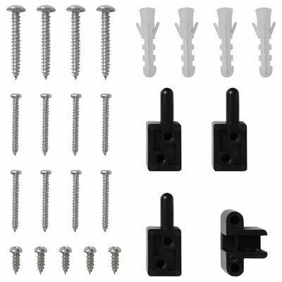 Moskitiera na drzwi, brązowa, 120 x 240 cm vidaXL