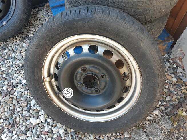 Koła Felgi stalowe + opony 205/60R16 185/65R15 Komplety Poje